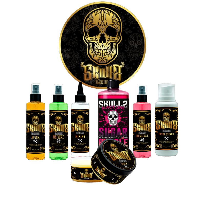 Combo: Todos los Productos Skulls Black Line
